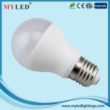 Factory Promotion Hot Selling AC220-240V 580lm Aluminum+Plastic 7w Led Bulb E27 Led Light Bulb Camera